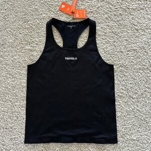 Men's YoungLA ,  #302 SuperVillain Stringer, XL, NWT, Black